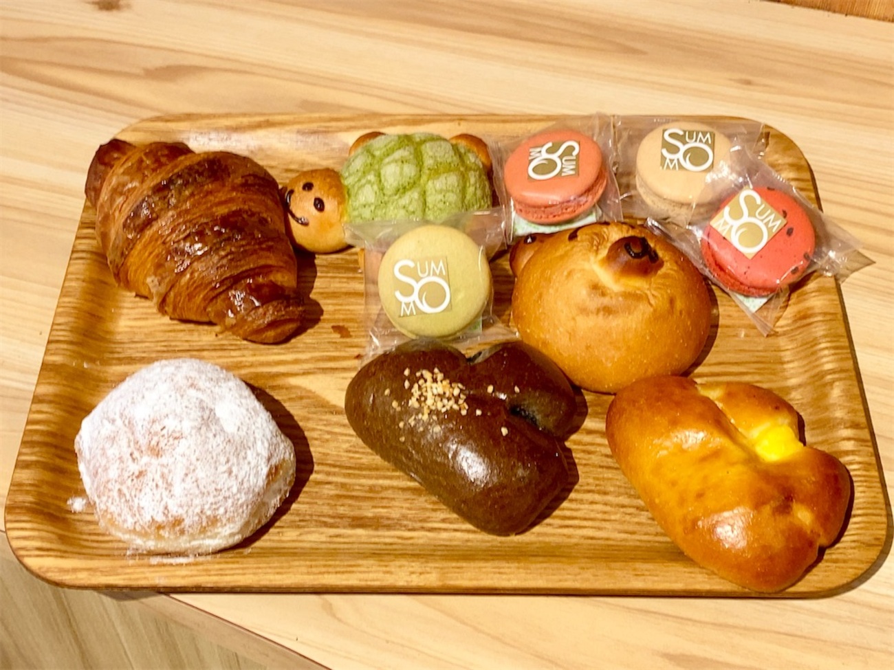 青葉区柿の木台の「SUMOMOベーカリー」でパンいろいろ - みうけんのヨコハマ原付紀行