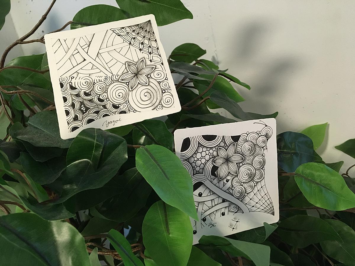 藤村歩のzentangle Journey
