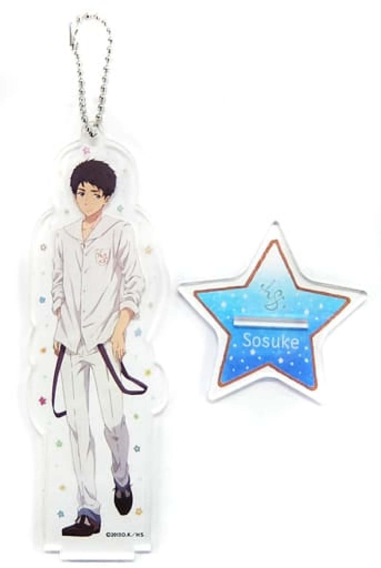 山崎宗介 スタンドアクリルチャーム 映画 ハイ☆スピード! 京アニ