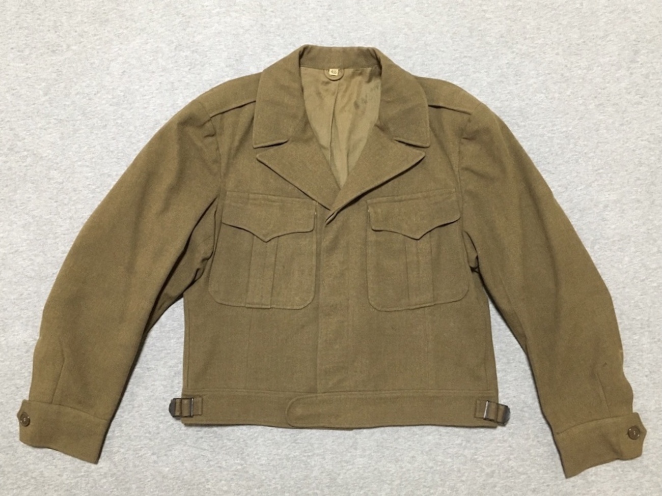 イギリス軍に影響されました！【アメリカの軍服】陸軍M44ウールOD 