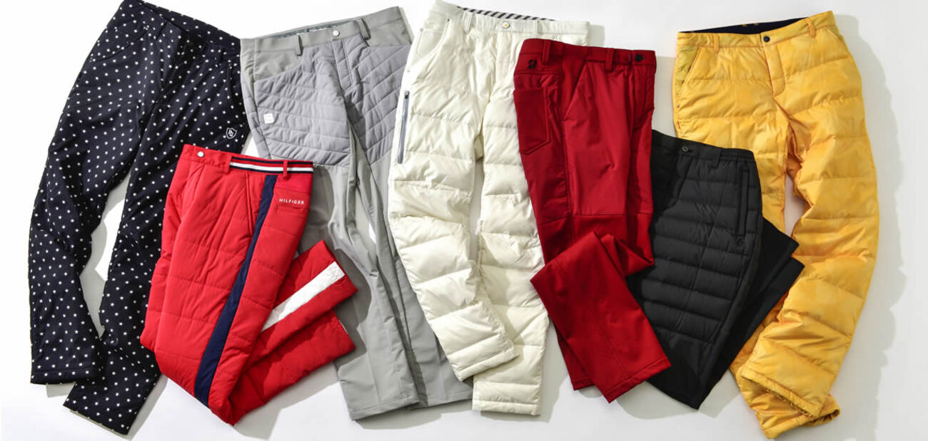 パーリーゲイツ　中綿パンツ　メンズ　ゴルフ　パンツ　中綿　golf　ズボン　中綿 PEARLY GATES パーリーゲイツ 中綿 パンツ 良好 5 053-5231001