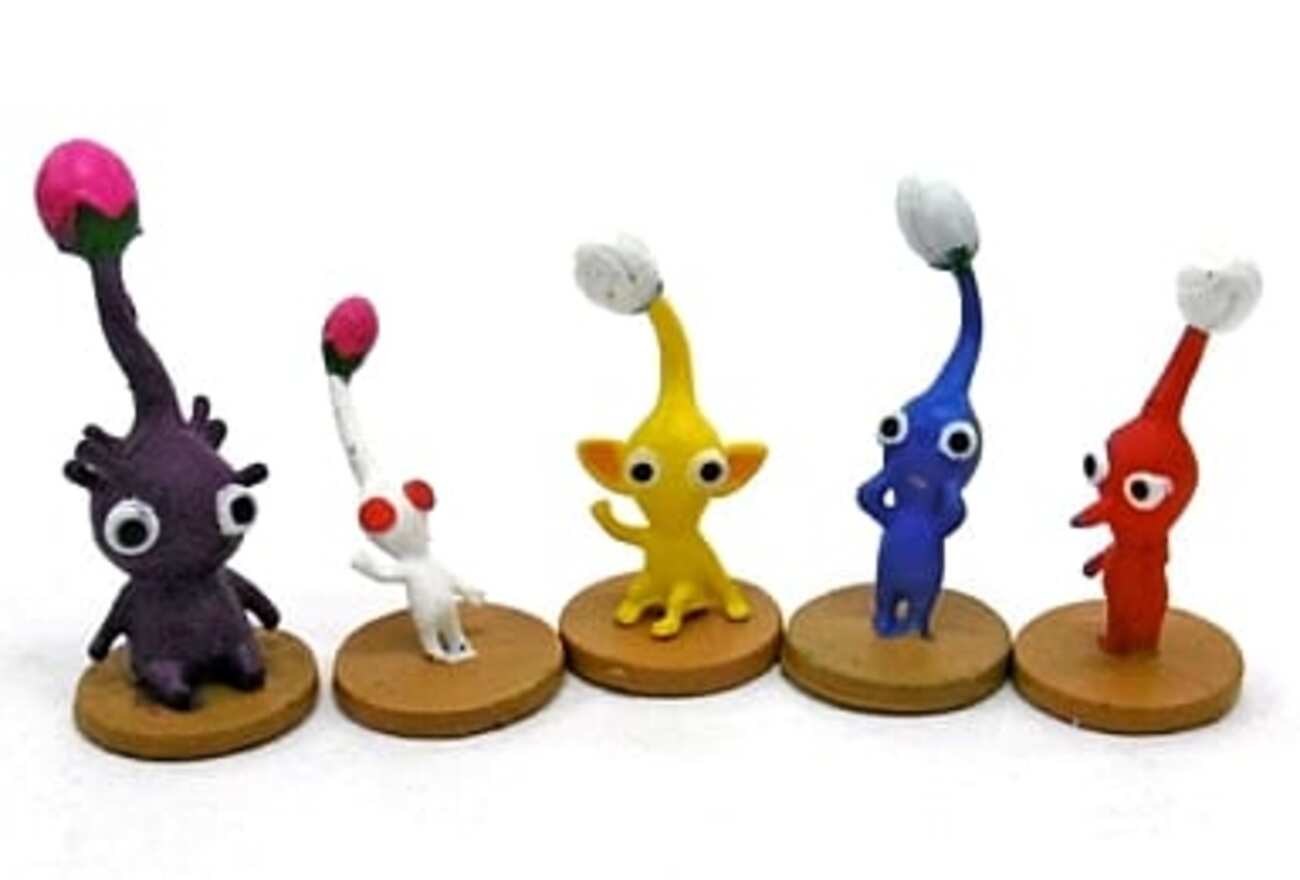 今トレーディングフィギュア ピクミン(つぼみ)5体セット 「ピクミン2 