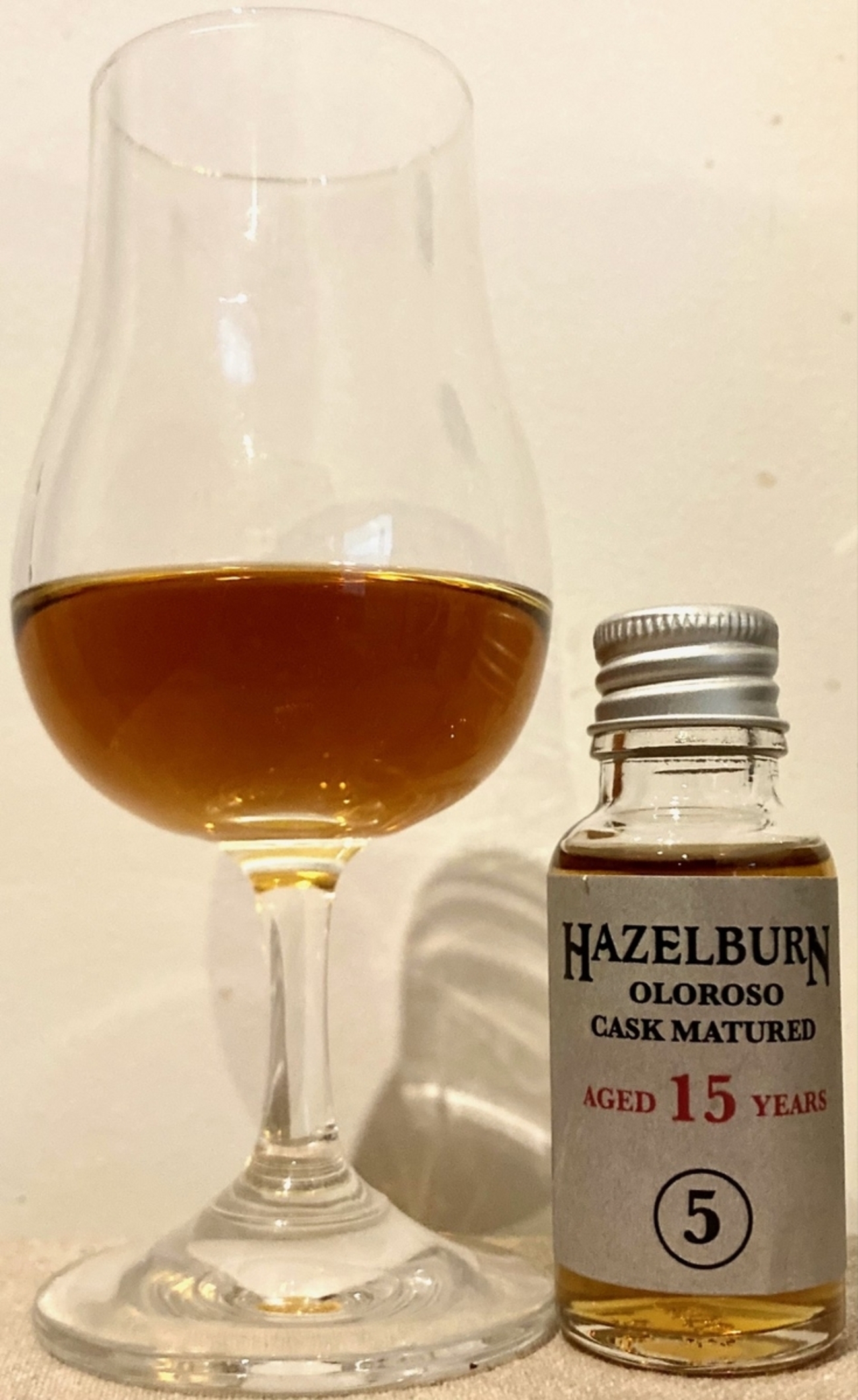 ヘーゼルバーン 15年 オロロソシェリー／Hazelburn 15yo Oloroso 