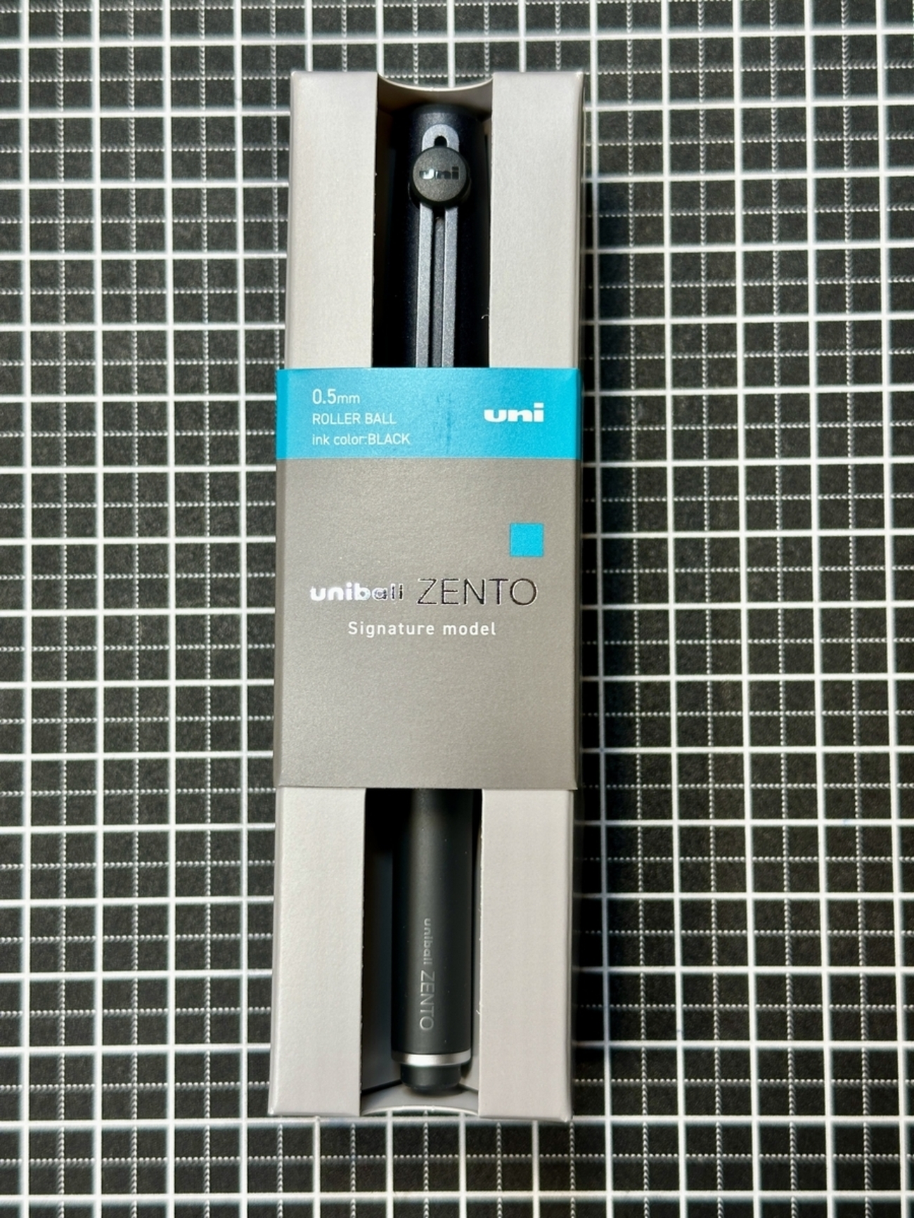 uniball ZENTO Signature Model Black - ステーショナリー研究室日報