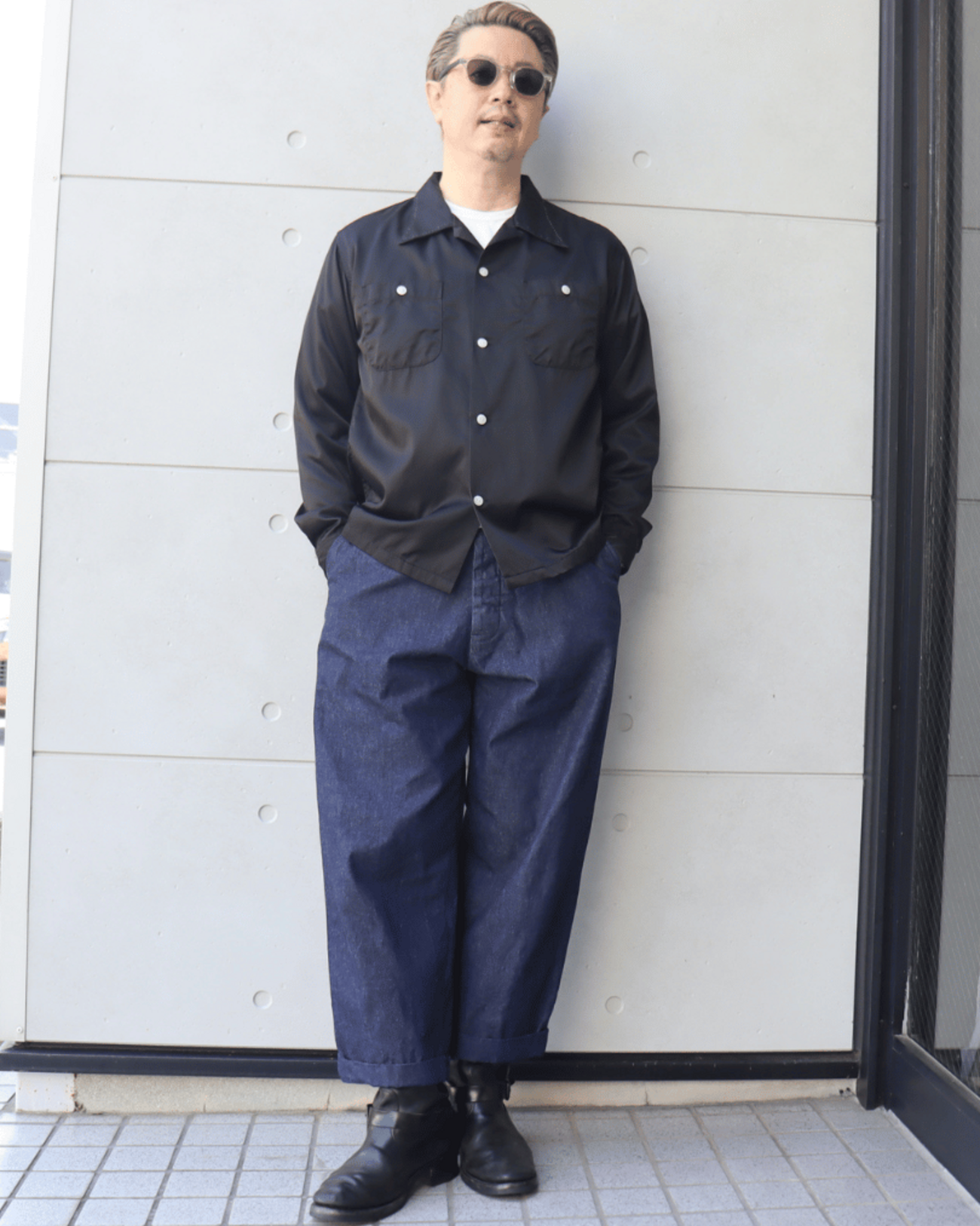 Wearmasters ウエアマスターズ 太腿周りのゆったりとしたテーパード 