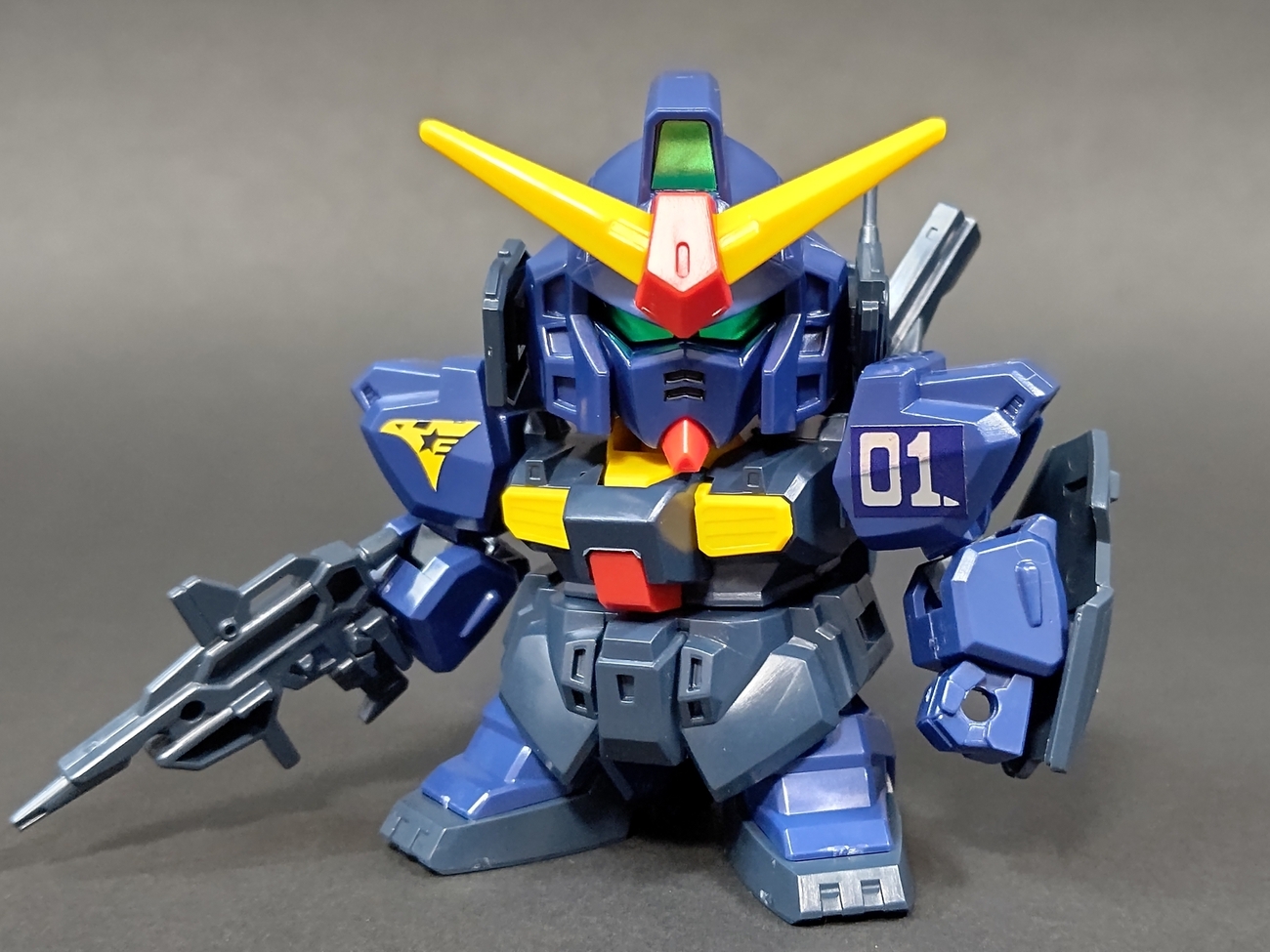 SDガンダム ５機 BB戦士 GP-03 νガンダム Mk-Ⅱ F-91 ヤクト backend=imagemagick;version=1;