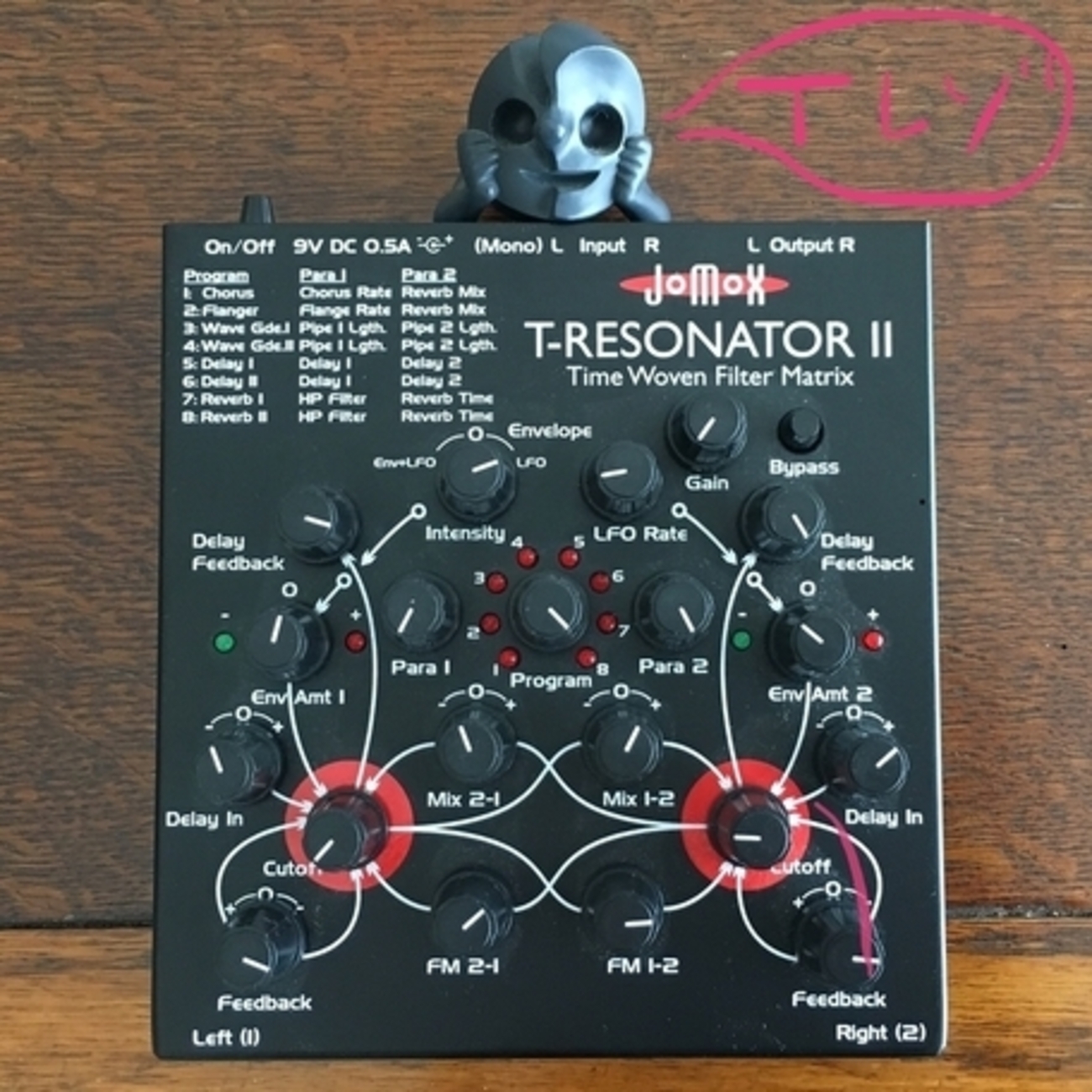 時間を織る【T-RESONATOR II】JOMOXのフィルター - どろん