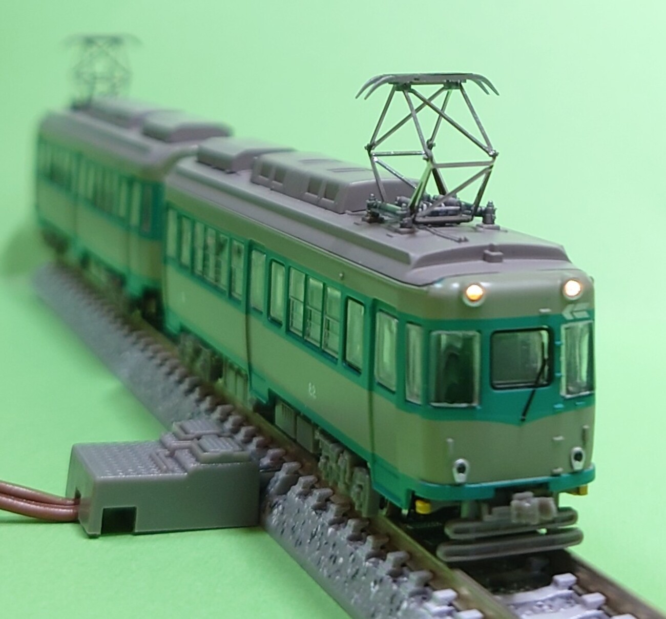 鉄コレ京阪80型と600形のライト点灯化！ - 国電を友として