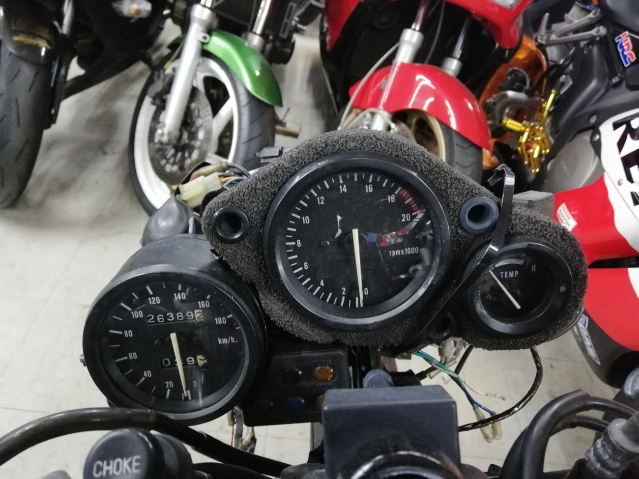 CBR250RR(MC22) 復活までの道のり⑪（メーター） - moto shop TG
