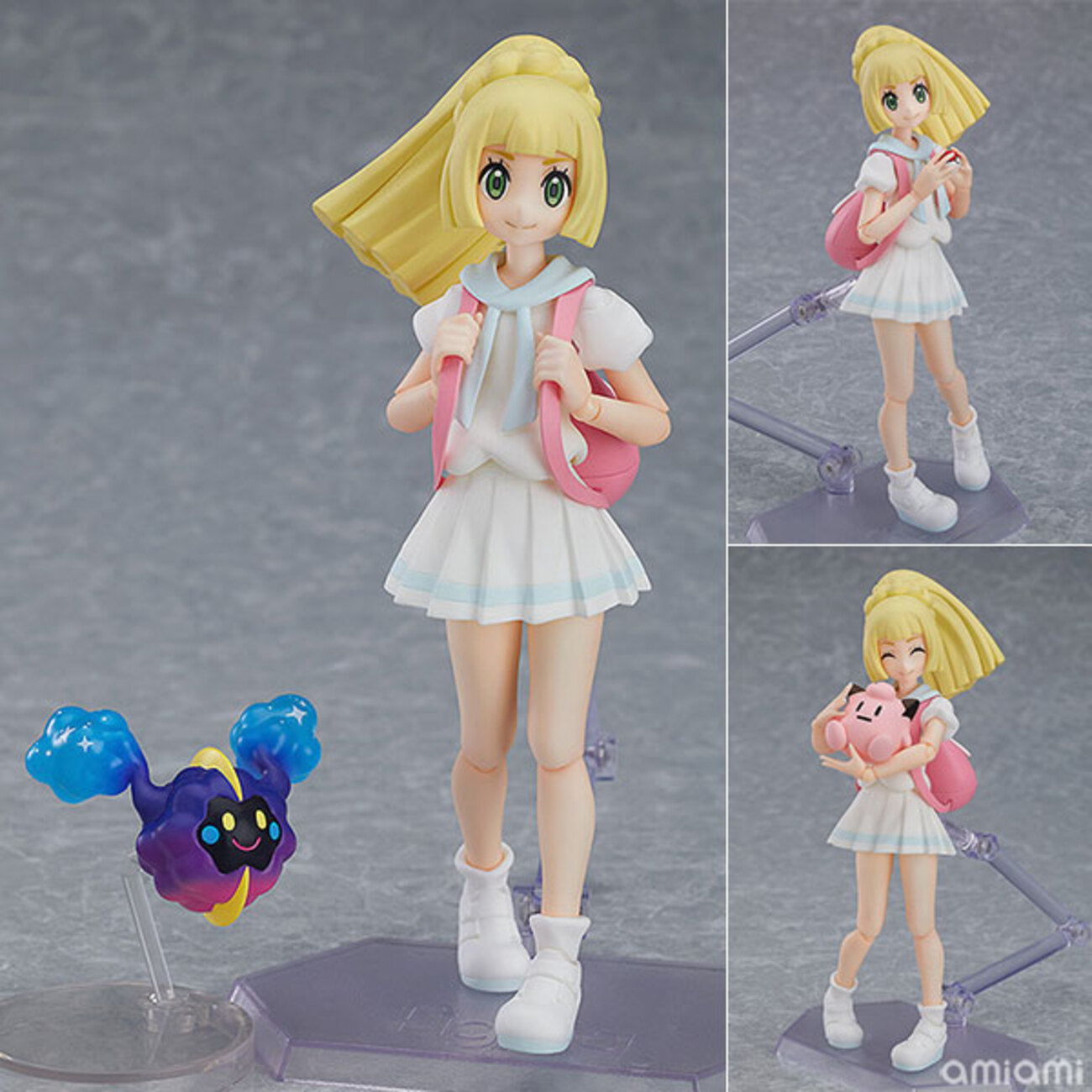 ポケモン フィギュア リーリエ＆コスモッグ & がんばりリーリエ 