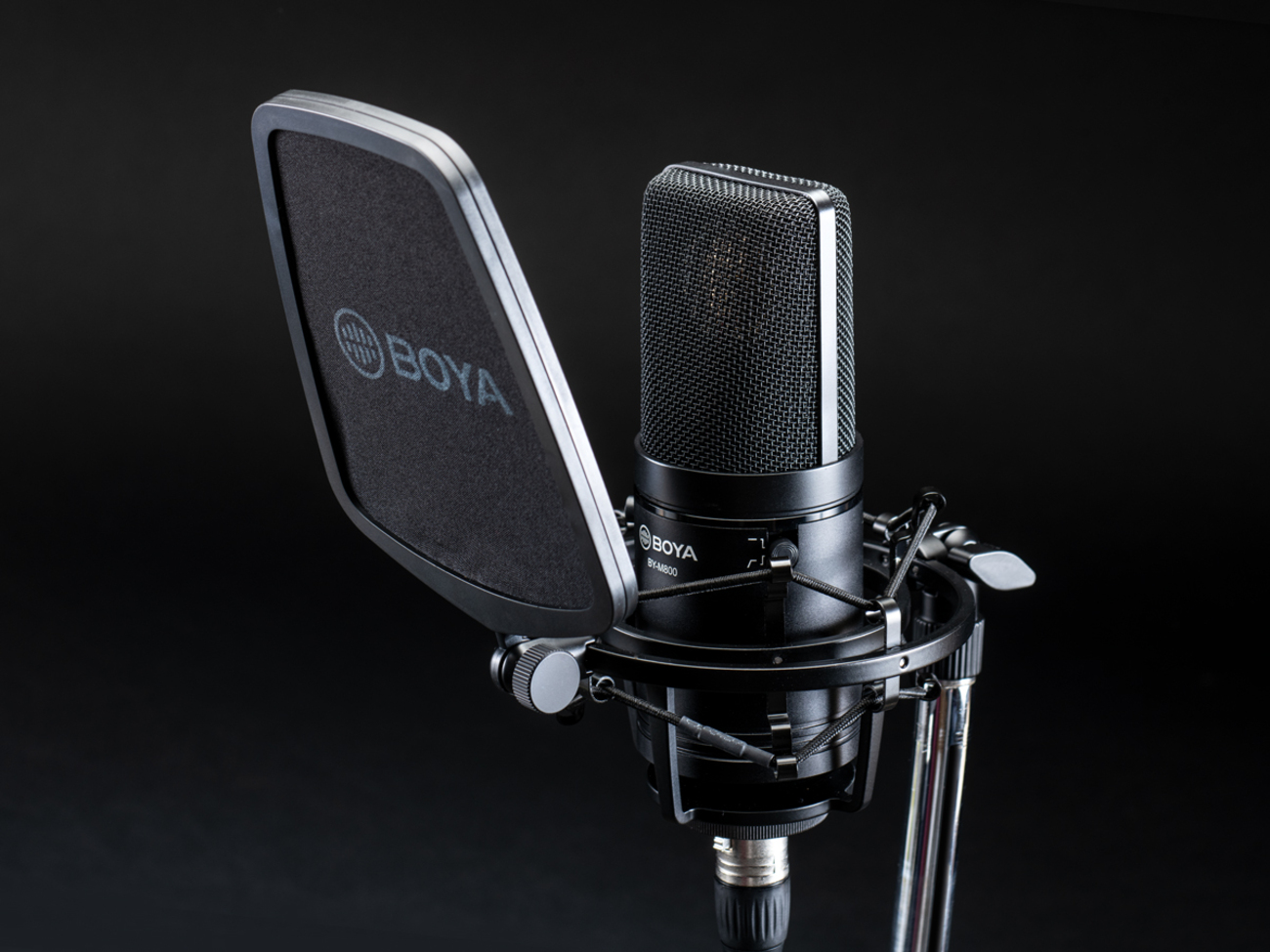 100%新品，2025 BOYA◇楽器周辺機器その他/by-m1000/ダイアフラムコンデンサーマイク/BLK BOYA ( ボーヤ ) BY-M800 ラージダイアフラムコンデンサーマイク