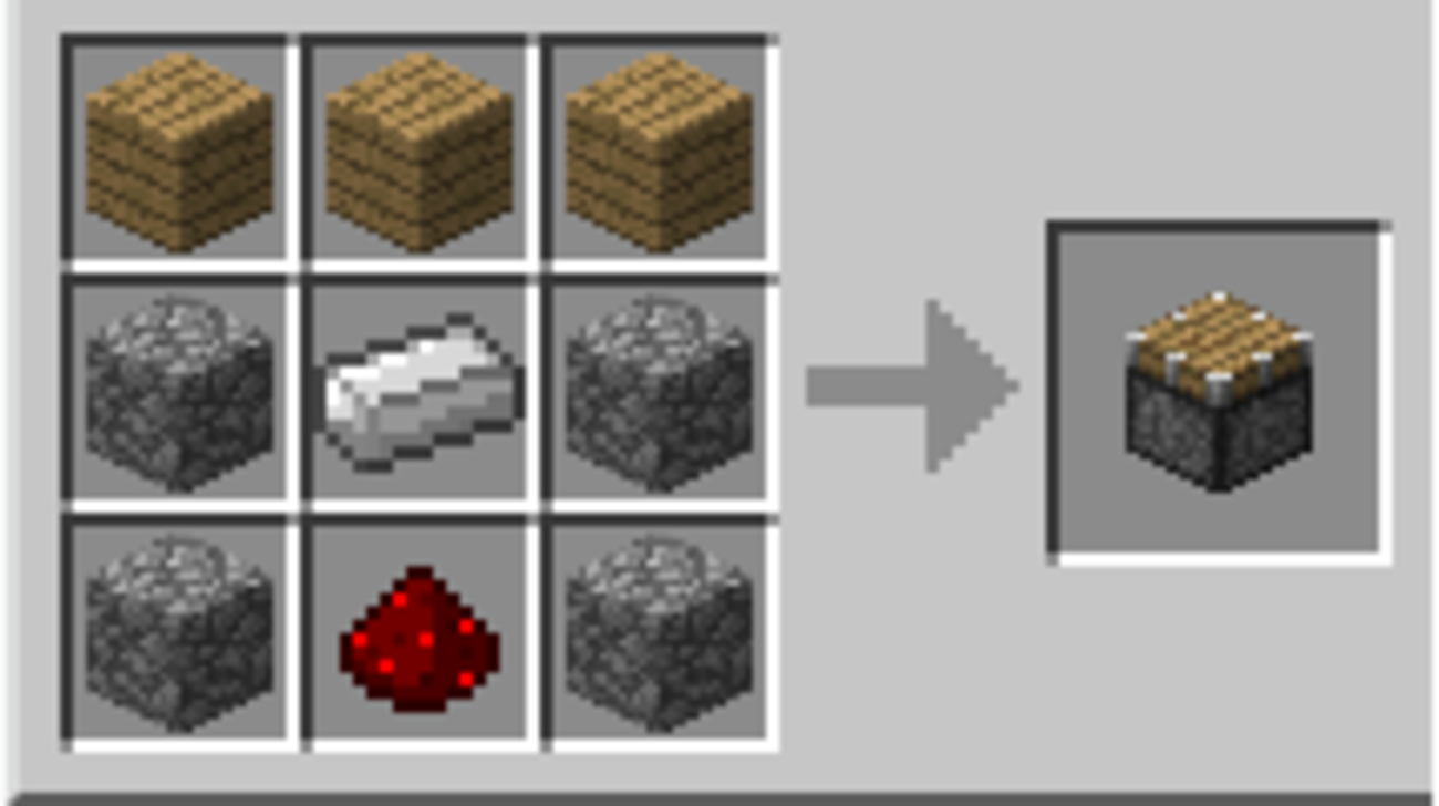 マイクラ ピストン の 作り方