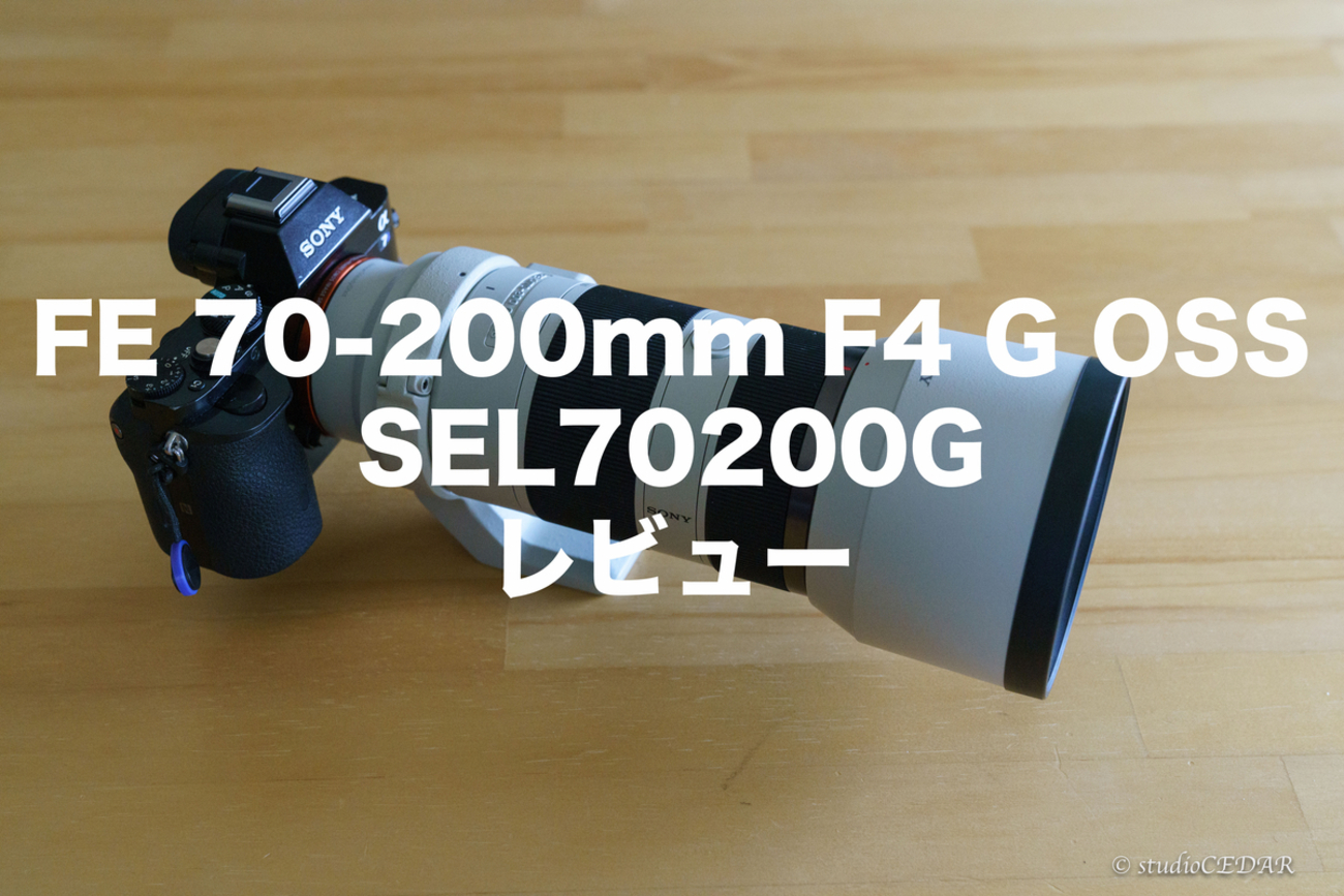 SONYの望遠ズームレンズSEL70200Gをレビュー！ポートレートにも使える 