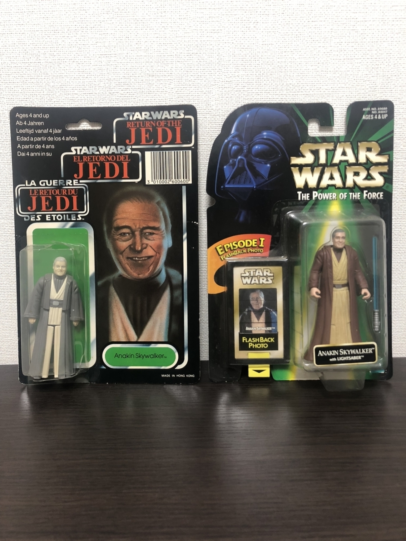 スターウォーズ フィギュア アナキン今昔 - スターウォーズとおもちゃ 