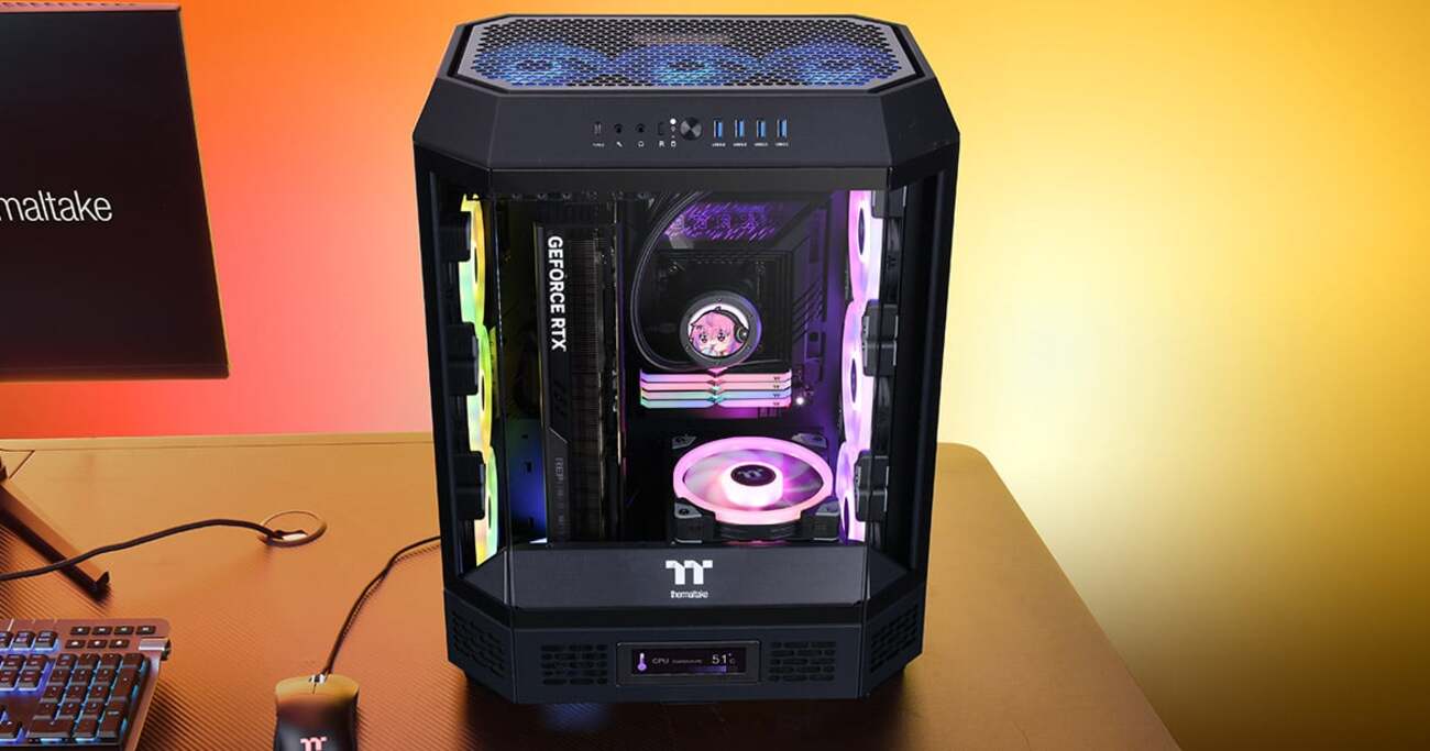Thermaltake『The Tower 600』発売！背面コネクタ対応で美しいドレス 