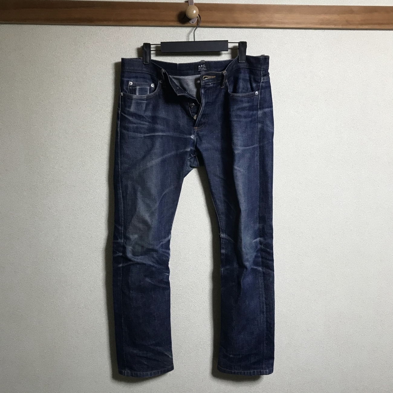メンズファッション】ジーンズ履いた経過- A.P.C NEW CURE 4years 