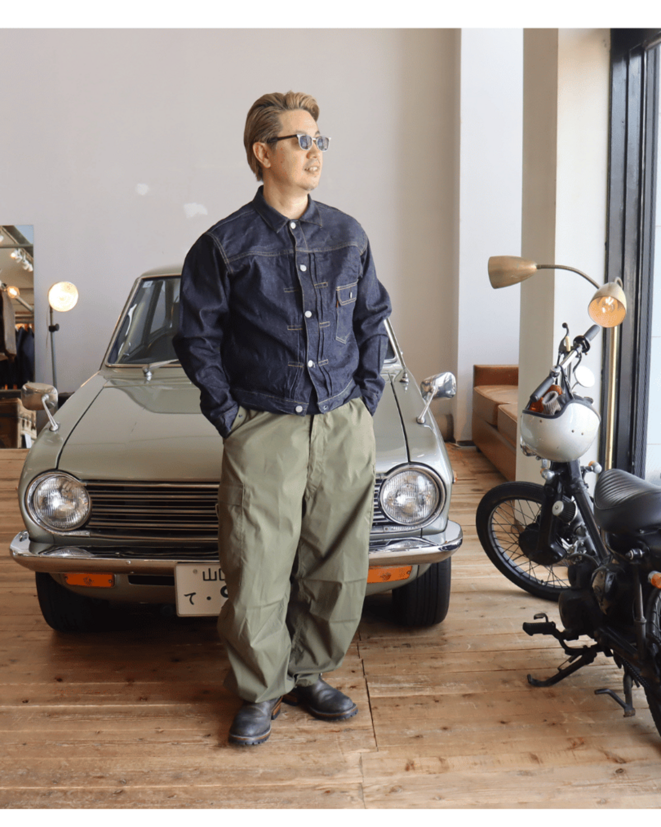 CUSHMAN クッシュマン かっこいい1st Typeデニムジャケット✨13.5oz 