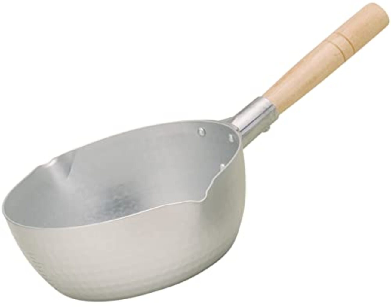 浅釜商店 姫野作．本手打アルミ行平鍋 6寸 姫野作． 本手打