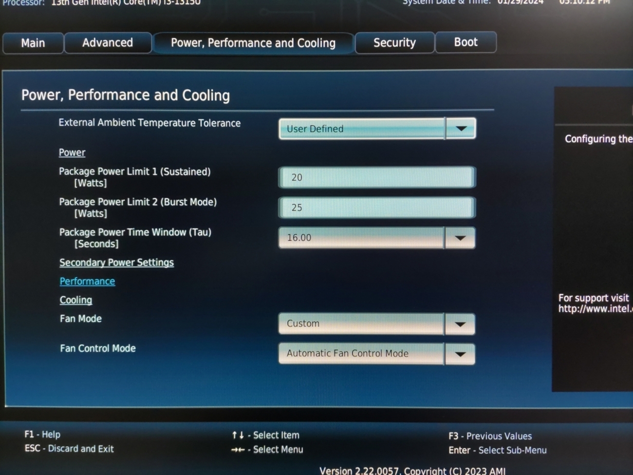 uui⭐︎16-18時指定希望  完・NUC13 ANHi3 Cooling設定に悩む - CosmosBlueのブログ