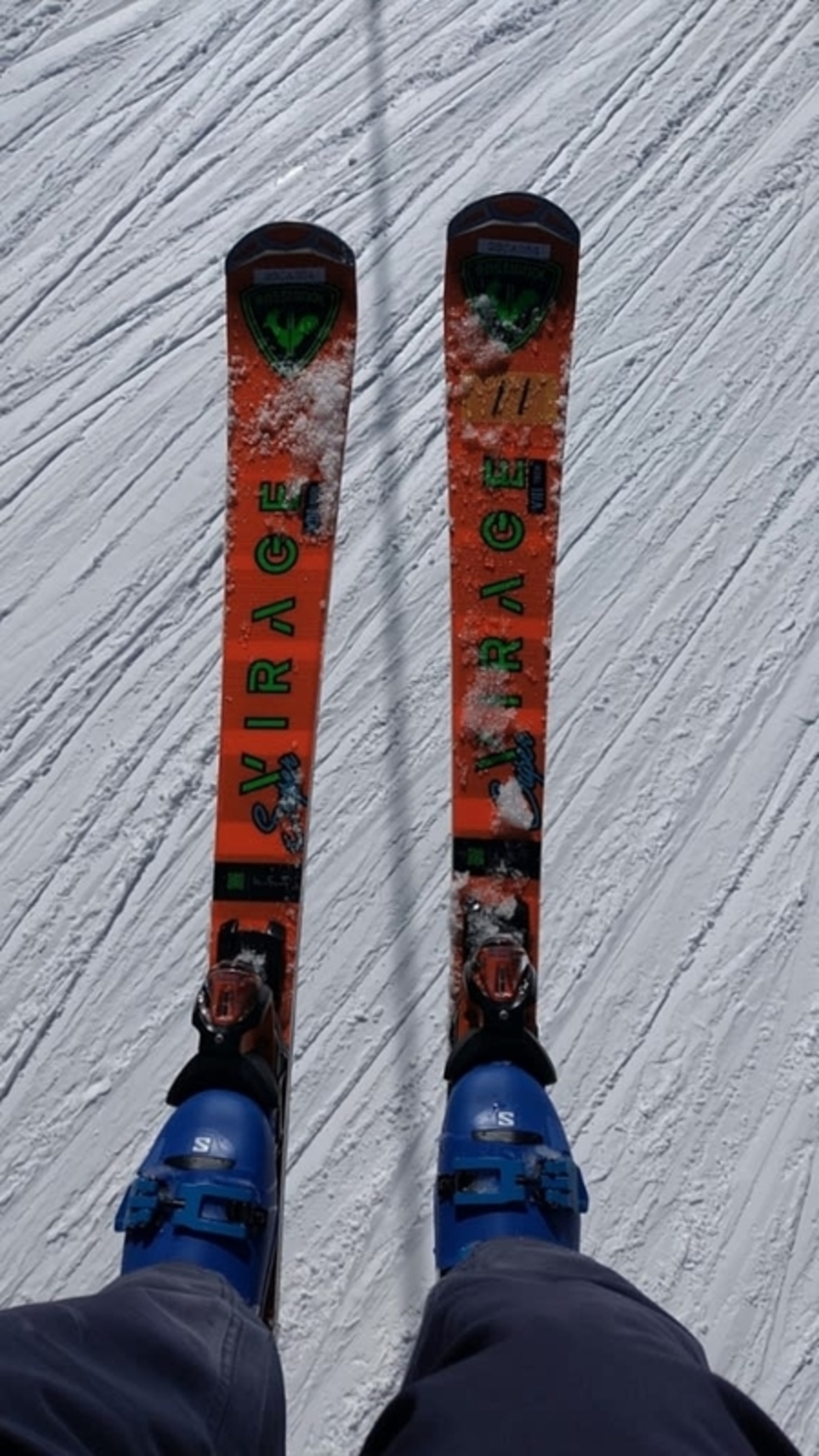 2026スキー試乗11 ロシニョール SUPER VIRAGE Ⅷ TECH KONECT（166） - 「はる&とも」と父親の波乱万丈！日記