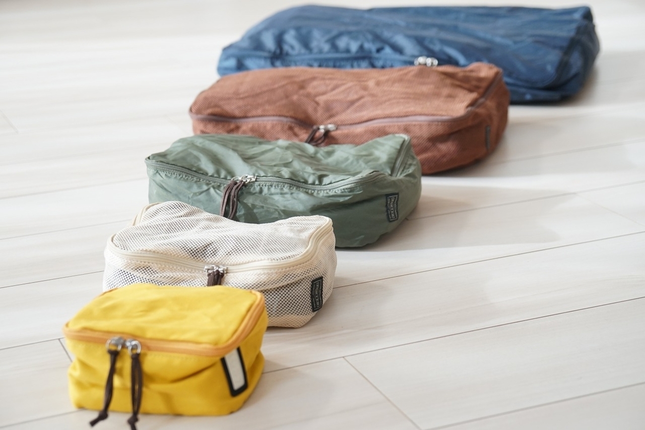 旅行の小分けバッグはPORTERの「マトリョーシカ」がおすすめ。バッグの