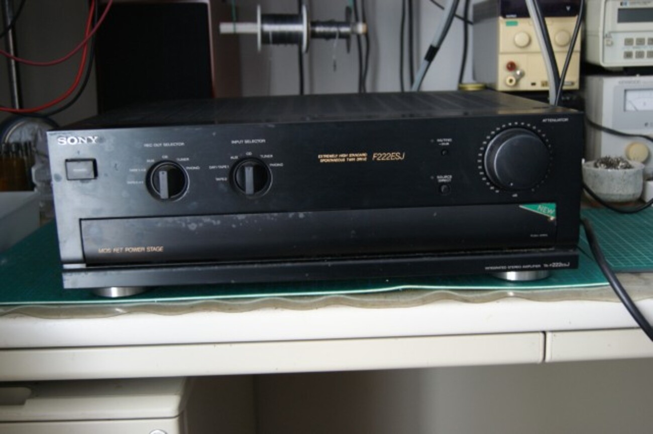 SONY TA-F222ESJ プリメインアンプ - ガラクタな部屋