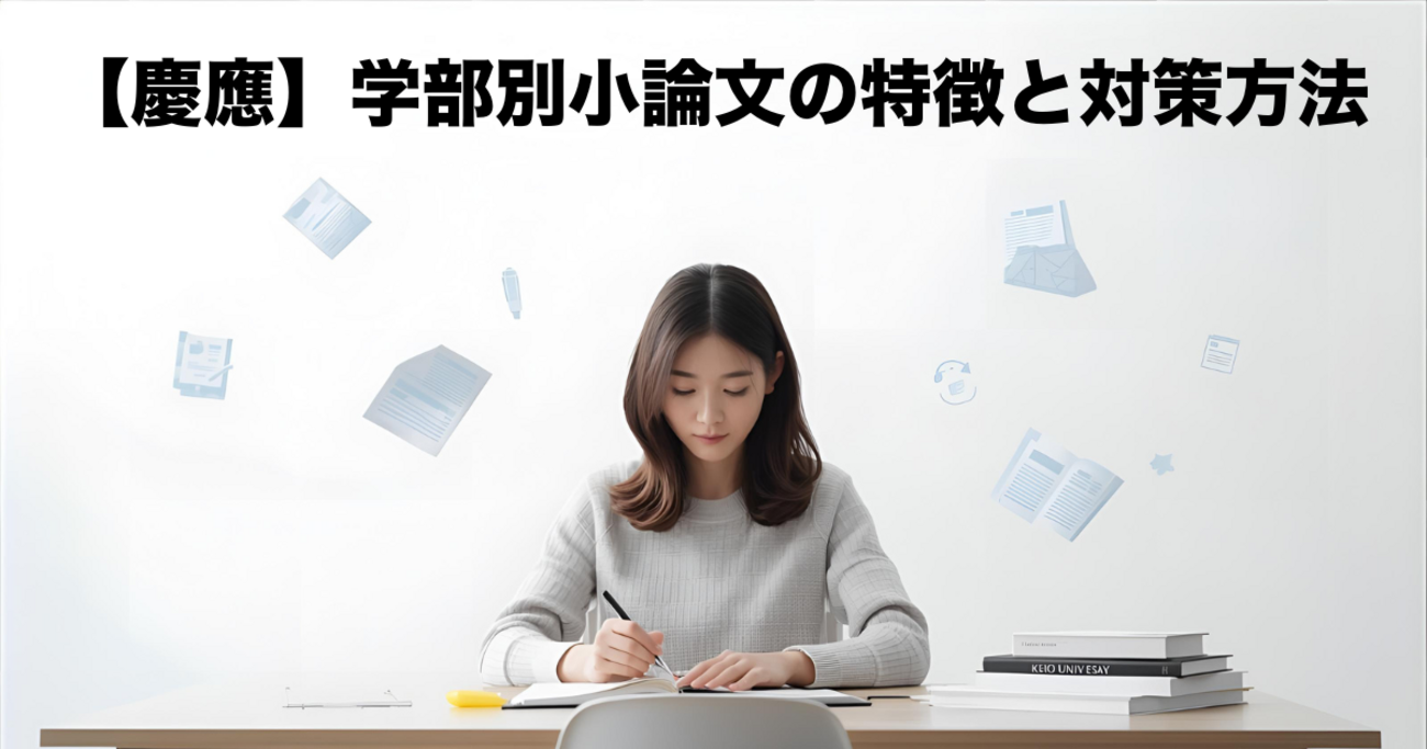 慶應義塾大学】小論文の特徴と対策方法（2025年最新版） - 教育情報ブログ