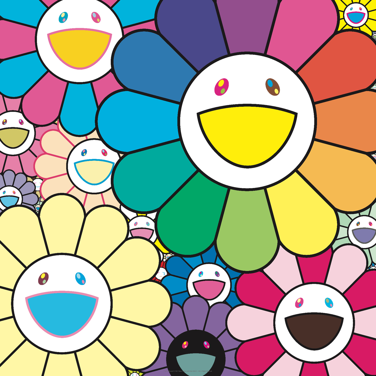 村上隆とトレカの世界 お花ぎっしり UR お花ぎっしりUR 村上隆とトレカの世界