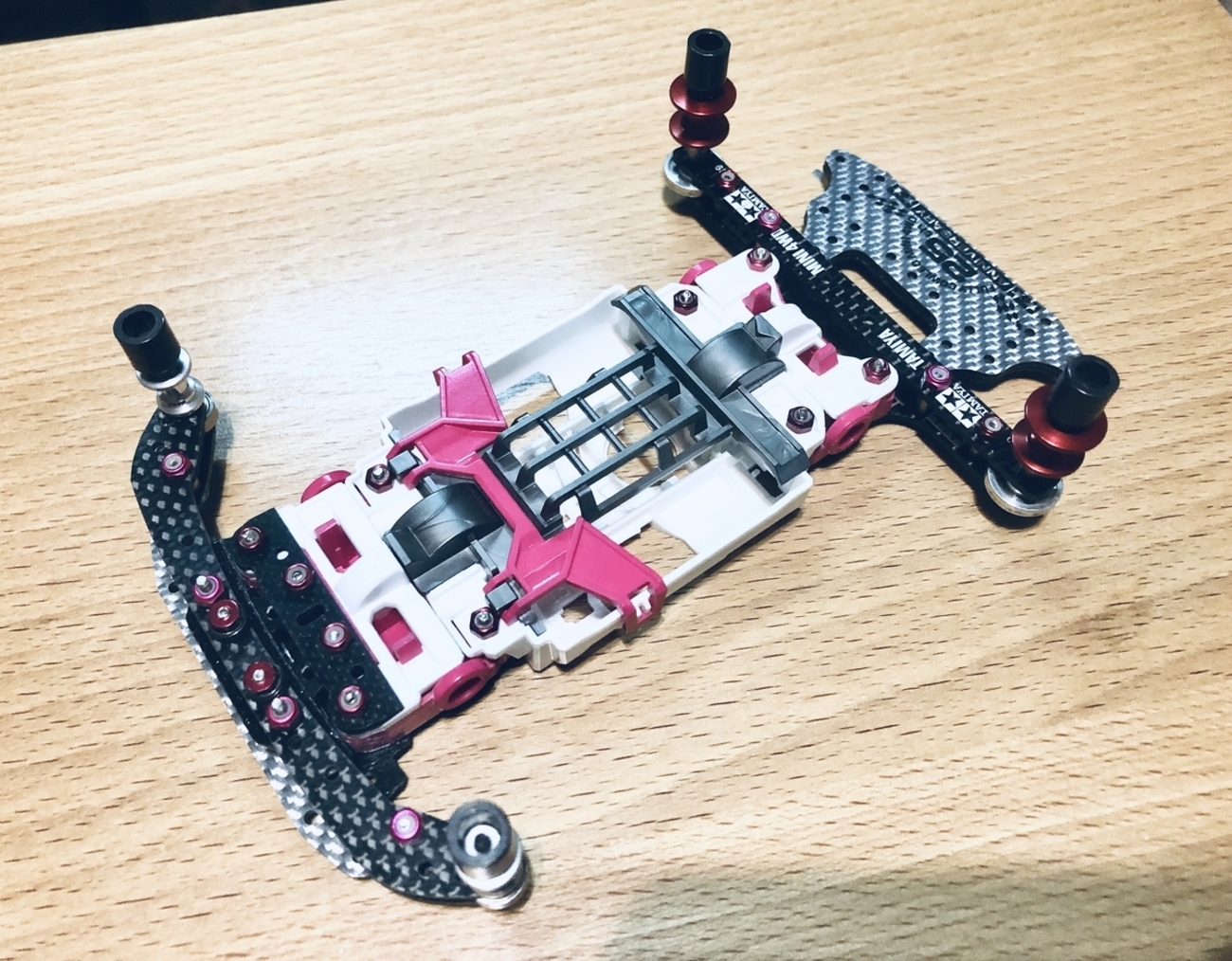 ミニ四駆作ってみた〜その386 「新マシン：3レーンSP02」 - ミニ四駆 