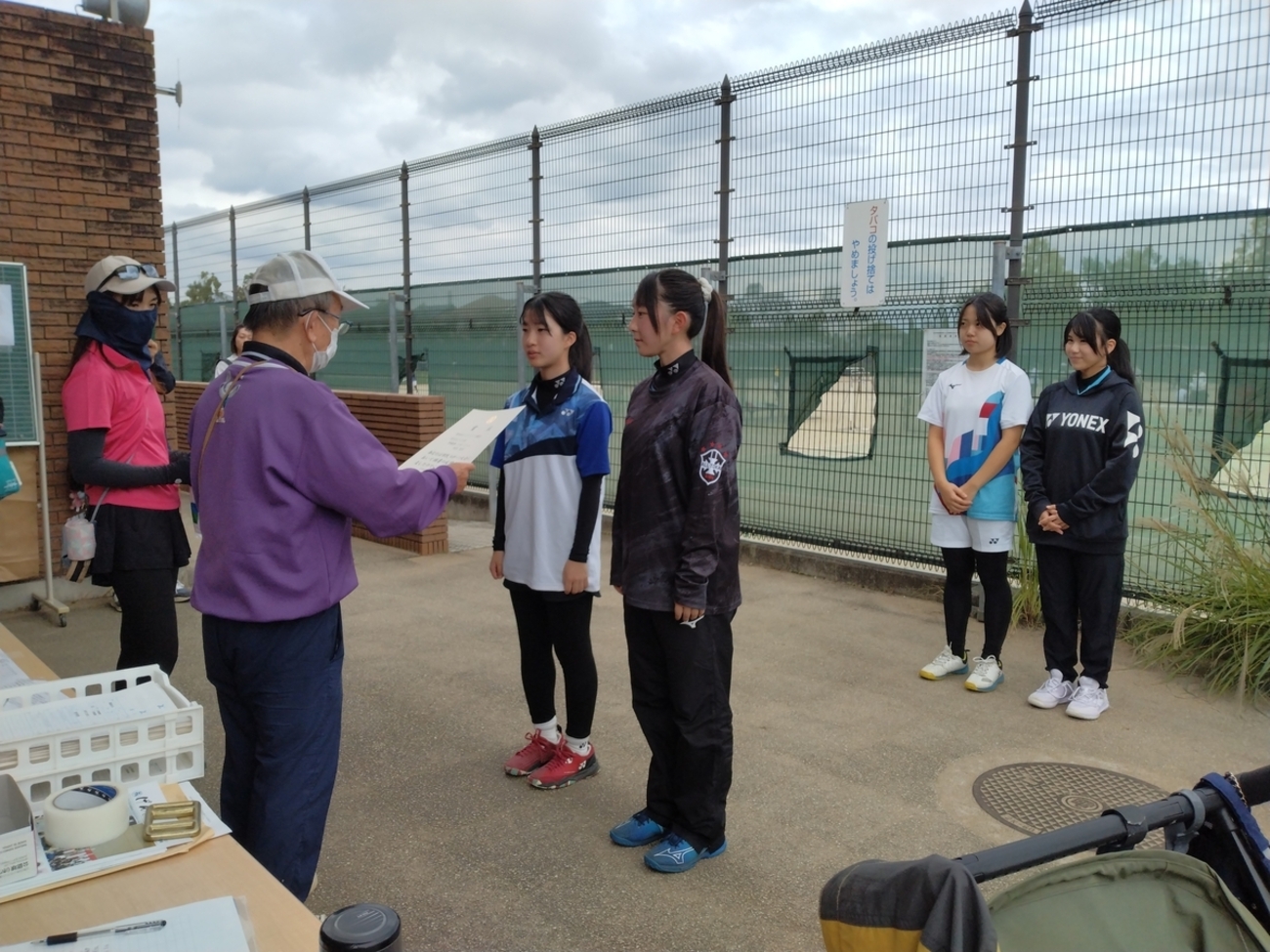 【ソフトテニス部】八王子市民大会にて女子準優勝&第3位