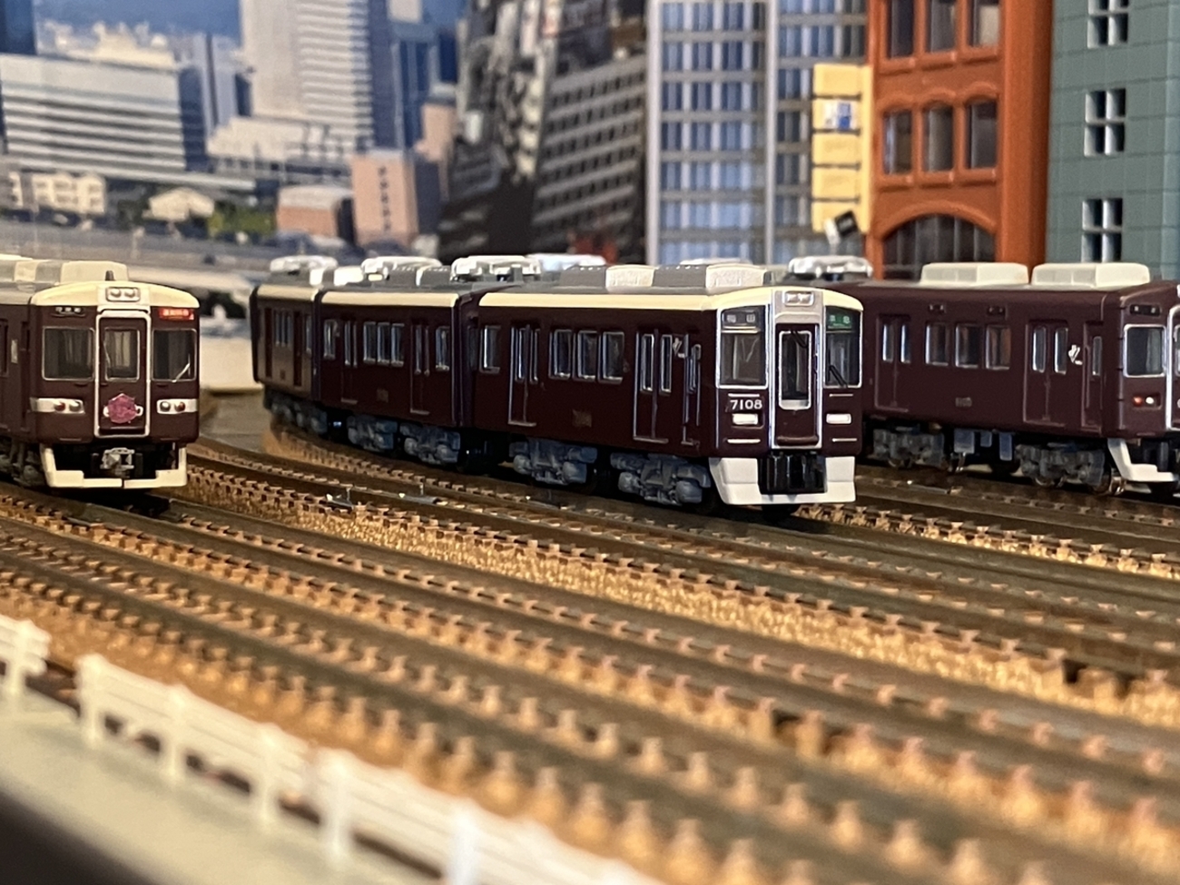 B!] 阪急電鉄 7000系 更新後 Bトレ ショーティー - 京阪神急行B支線