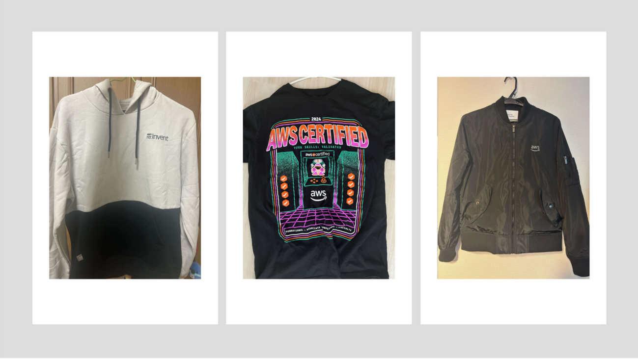 re:Inventグッズ 袋とタンブラー(全額寄付出品です) re:Inventグッズ