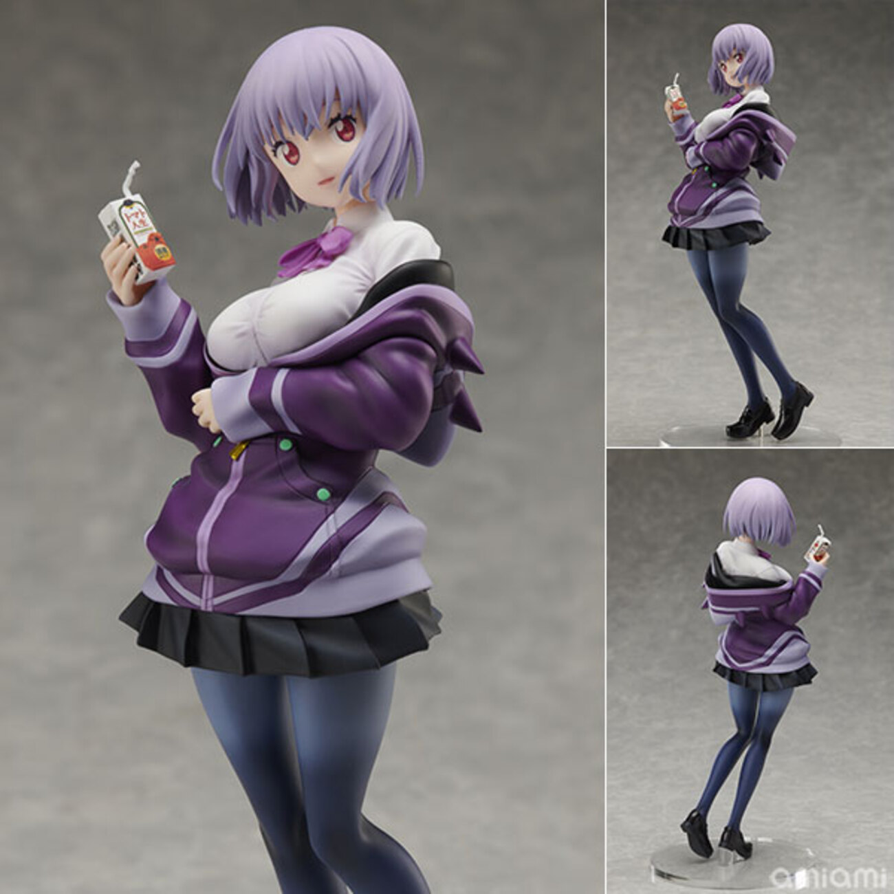 新条アカネチアガール 宝多六花制服 限定版 2体（【グリッドマン】1/7
