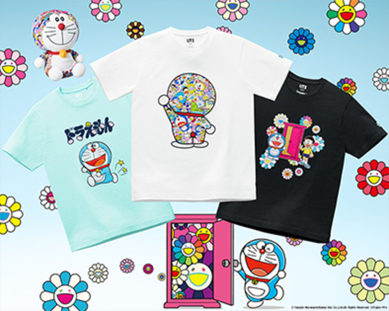 ユニクロ『ドラえもんUT』ぬいぐるみ Amazon.co.jp: UNIQLO 限定 ドラえもん × 村上隆 コラボ