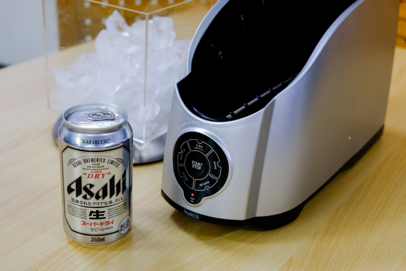 缶ビールを1分で冷やす急冷機！？本当かどうか輸入販売元に突撃