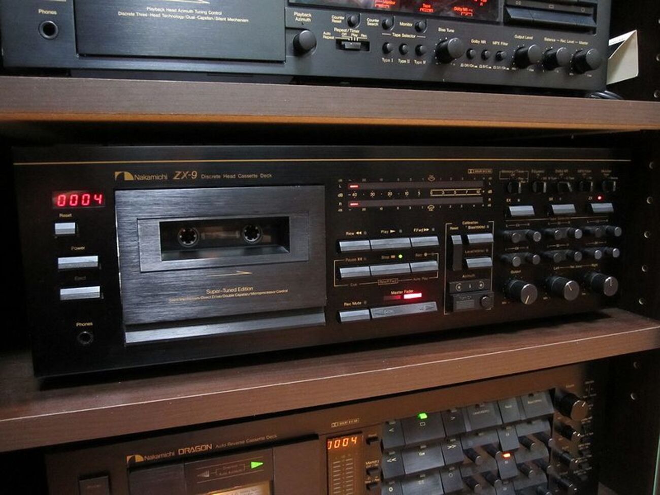 ZX-9 ナカミチ Nakamichi カセットデッキ - 中古 高額買取実施中 