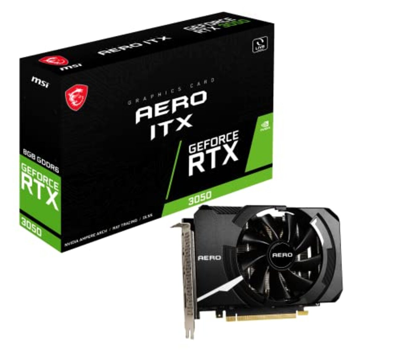 PC】結局GeForce RTX 3050に落ち着く - コースありません。