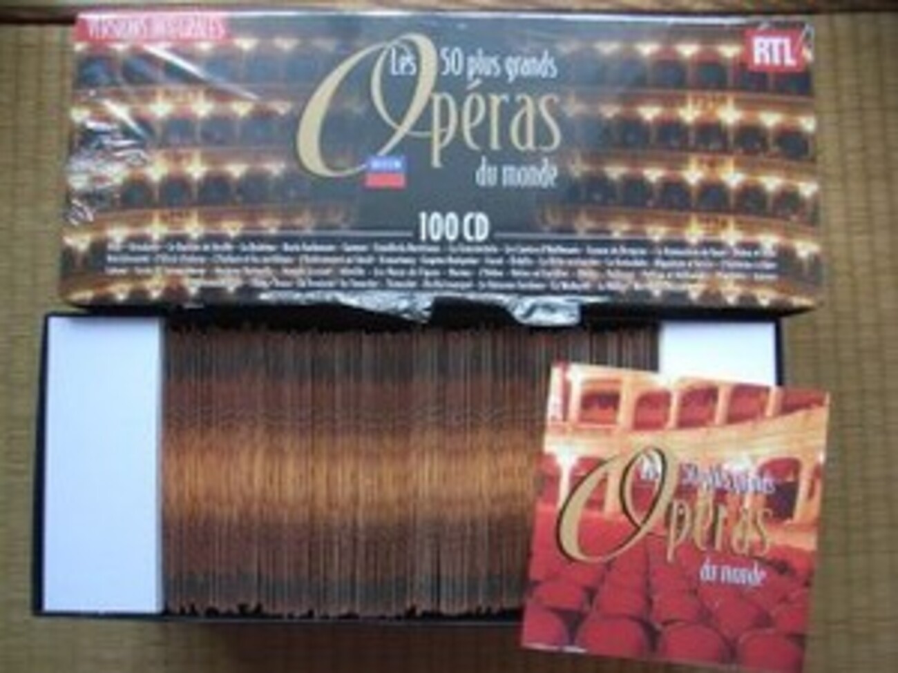 廃盤 世界のオペラ大全集 OPERAS 100枚組CD BOX 50曲収録 backend=imagemagick;version=1;
