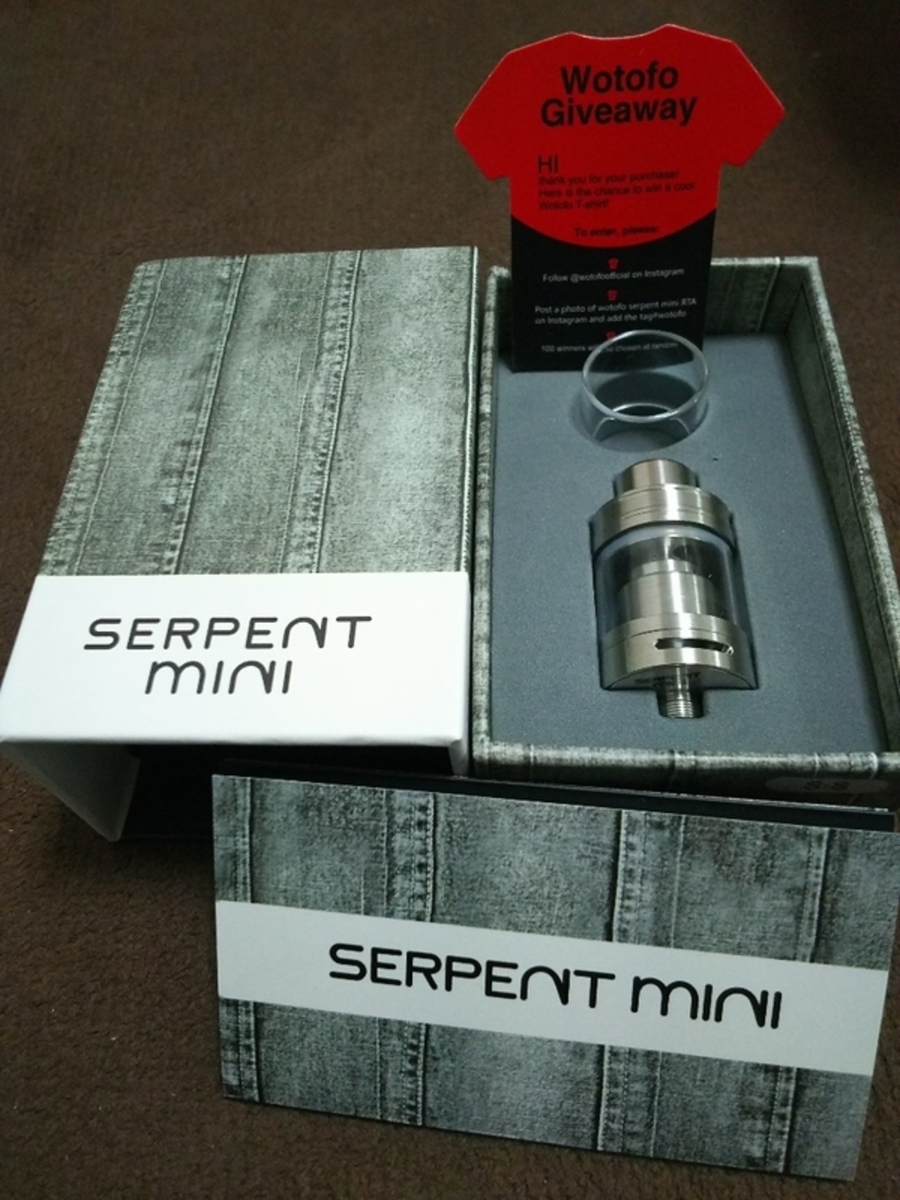 SERPENT MINI RTA by wotofo - ひのき屋べいぷ帳