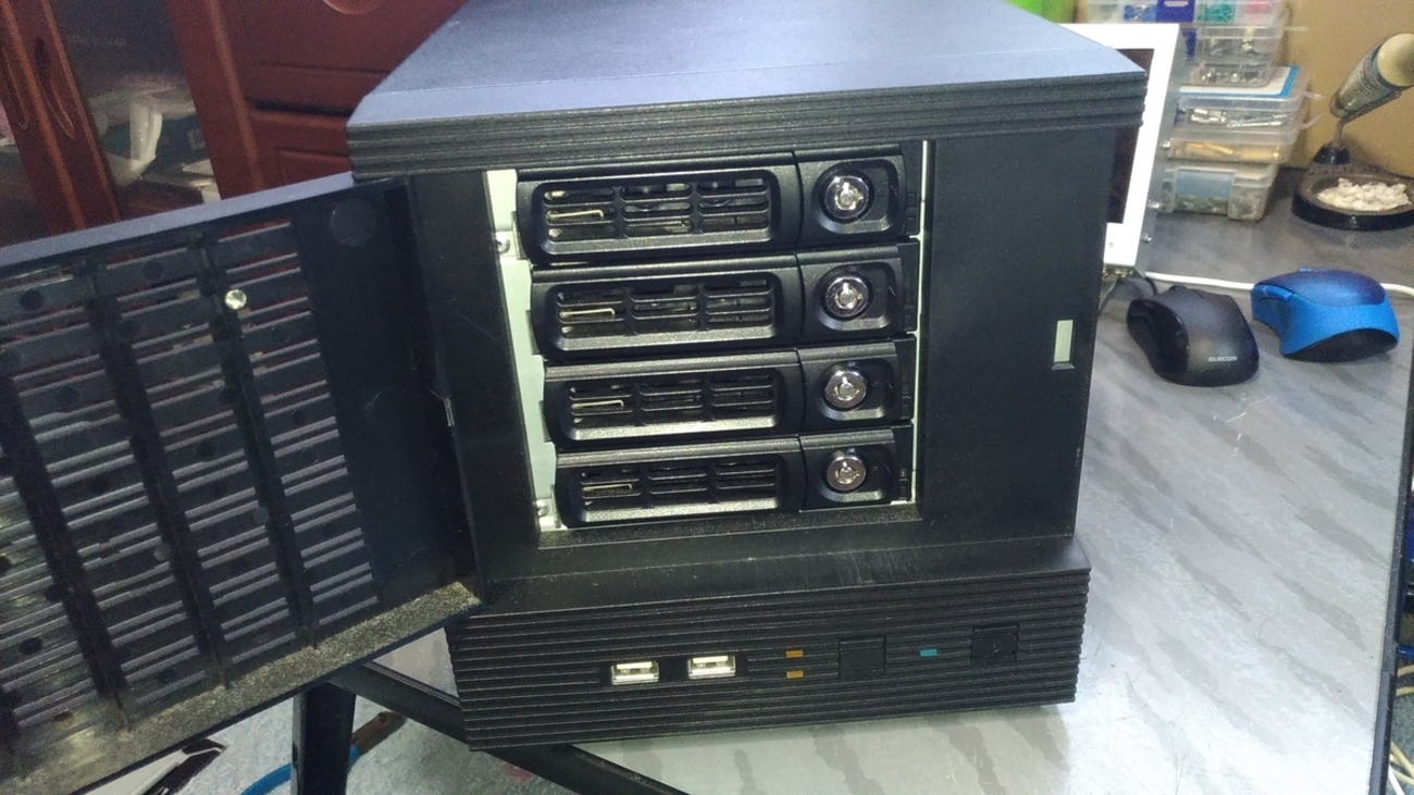 ジャンクパーツでNASを組んだ - Hone.のPC工房