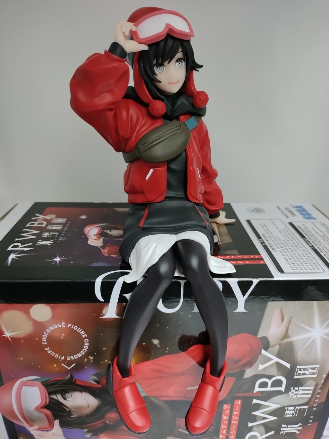 セガ 「RWBY 氷雪帝国」 ちょこのせプレミアムフィギュア “ルビー 