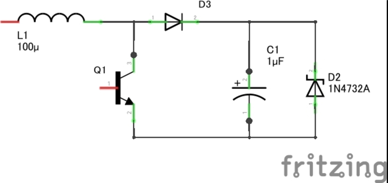 チョッパー昇圧回路 - アラ６のトレランチャレンジ日記