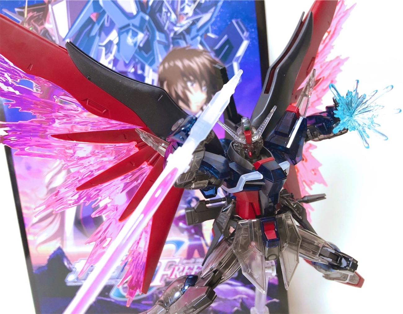 HGCE デスティニーガンダム SpecⅡ クリアカラー レビュー - ガンプラの館