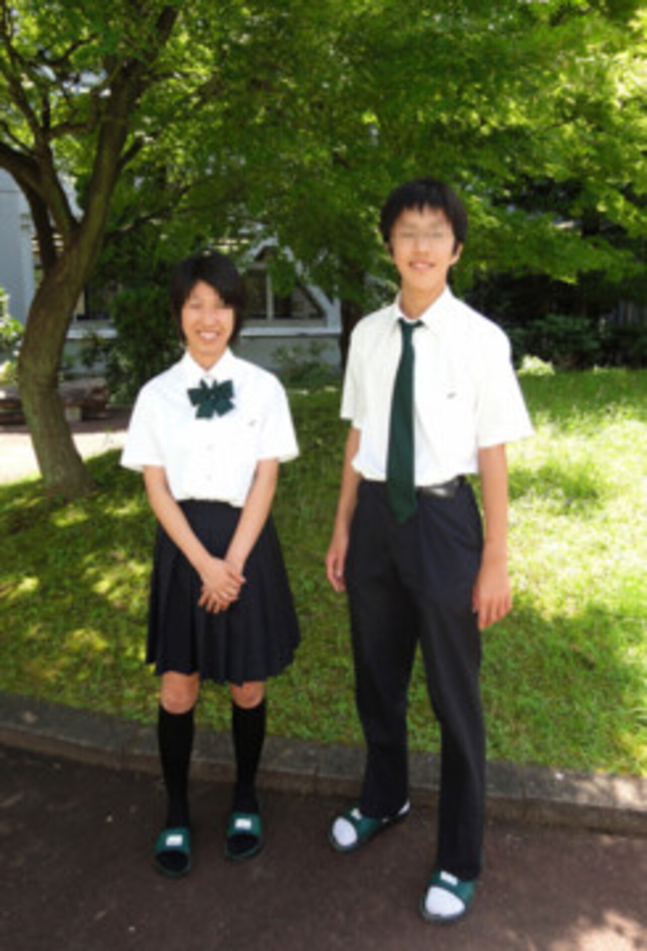 夏制服 緑陰 お花 軽音楽部 - 豊中高校PTA Blog
