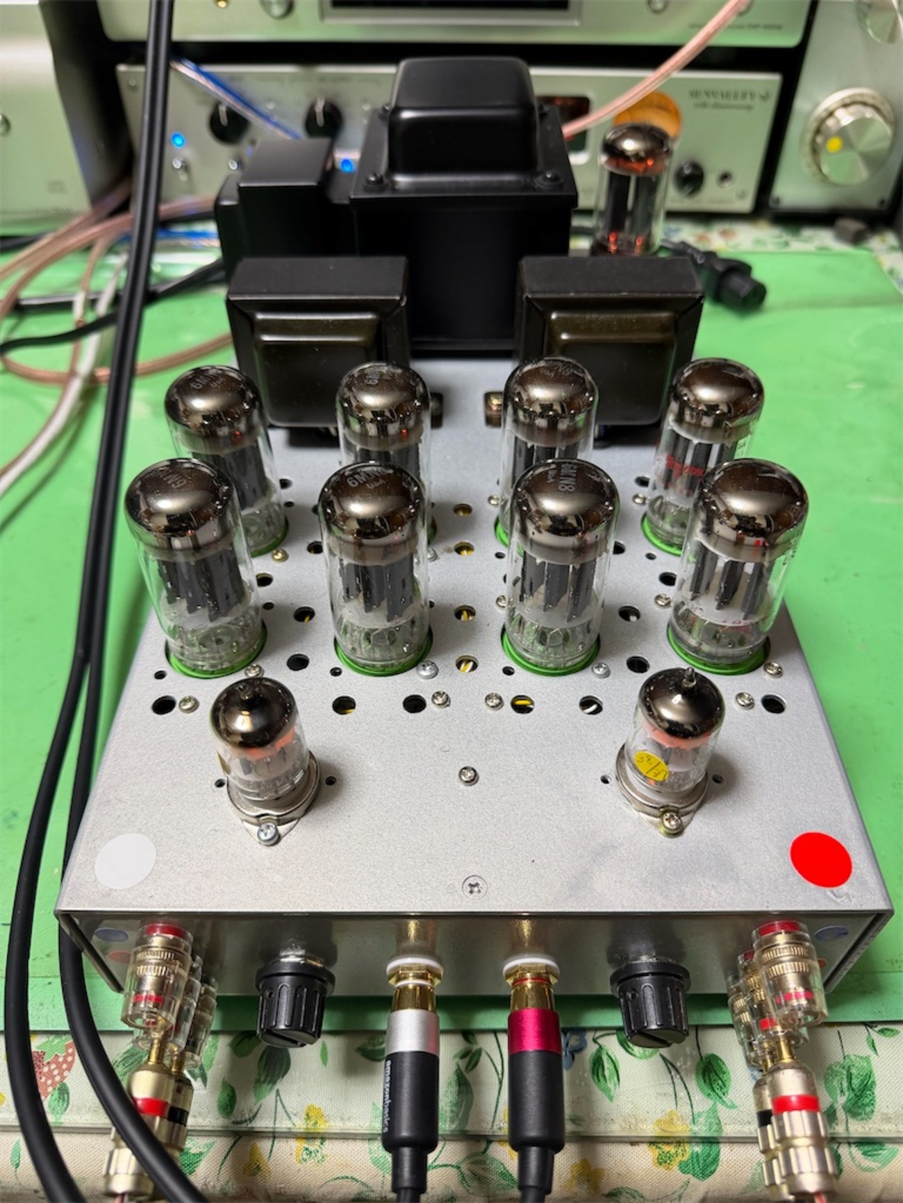 6MN8pp×2×2 - 真空管アンプ製作