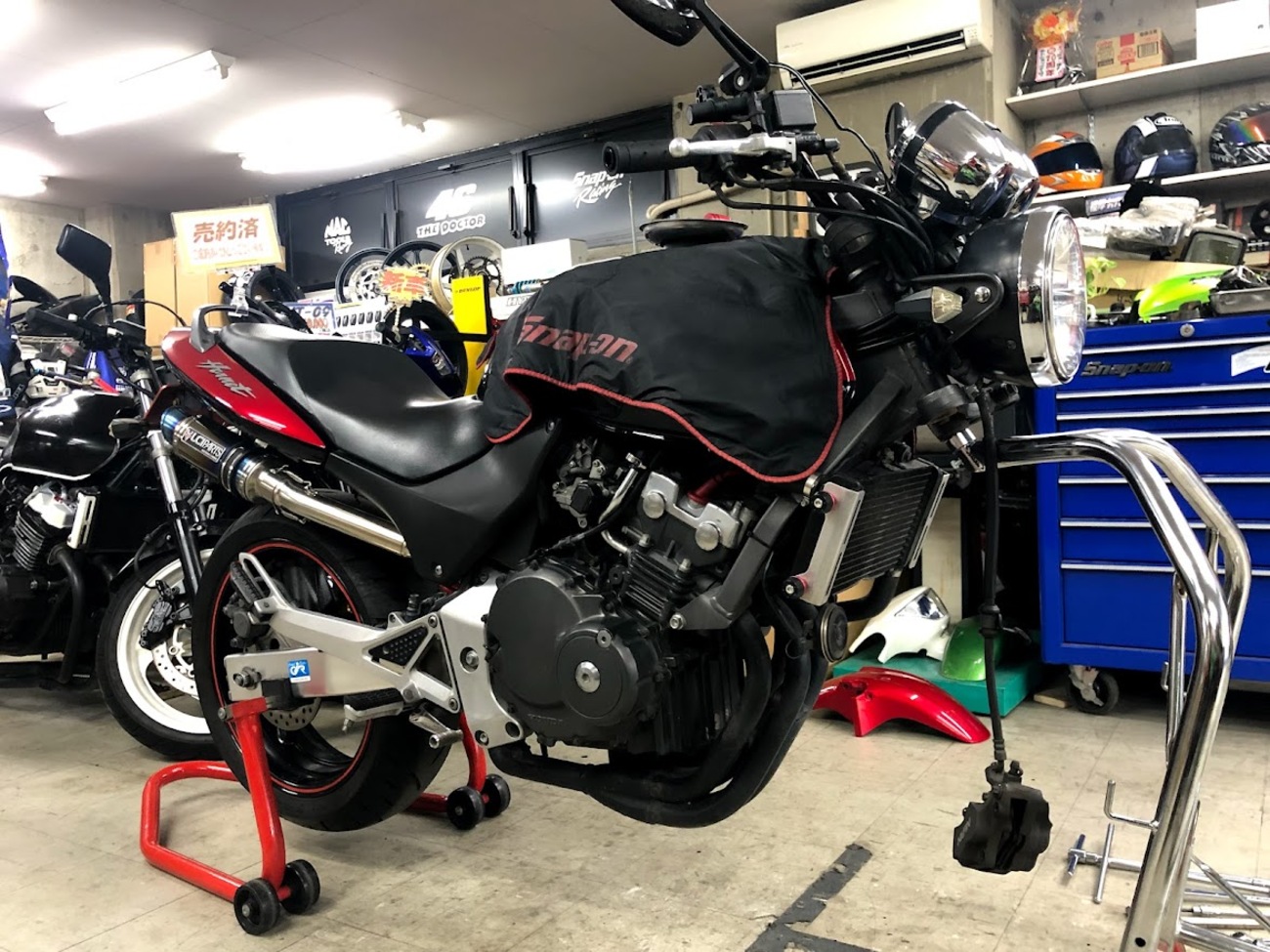 ホーネット250 （Fフォーク オーバーホール） - moto shop TG