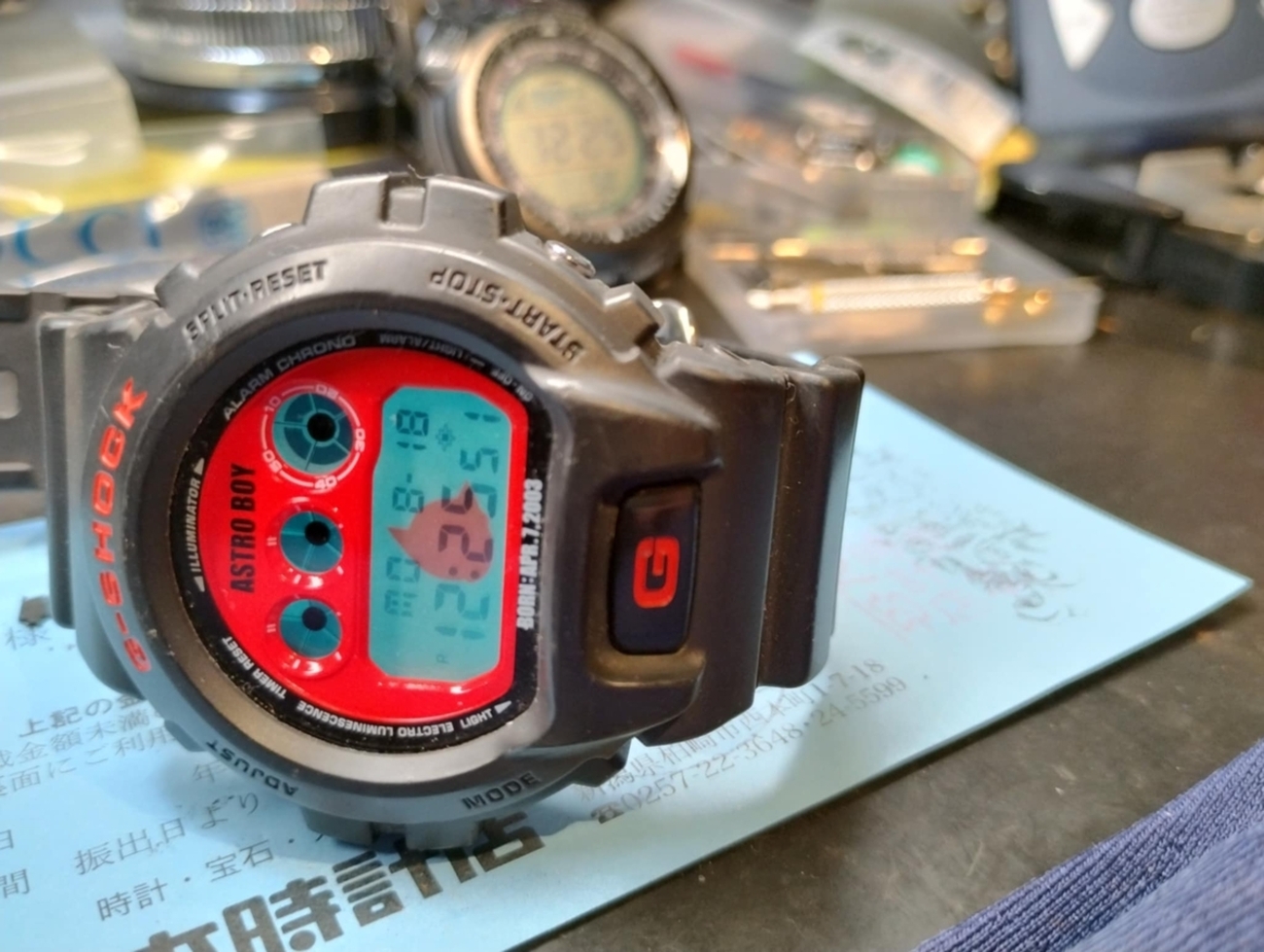 DW-6900FS /1289 #手塚治虫生誕80周年記念 #鉄腕アトム #Gショック 