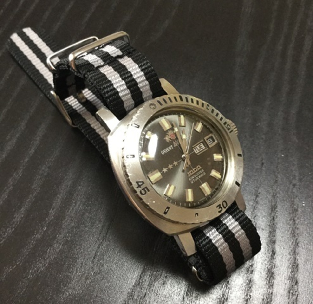 ORIENT AAA Deluxe King Diver 1000（その2：ミニパネライ・ベビー 