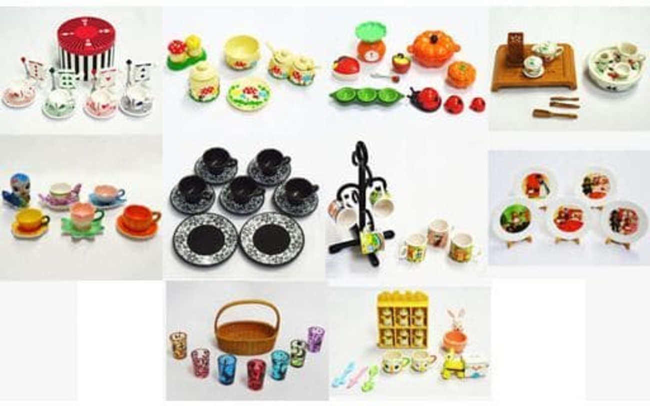 リーメントおとぎの国の食器たち ノーマル10種ぷちサンプル
