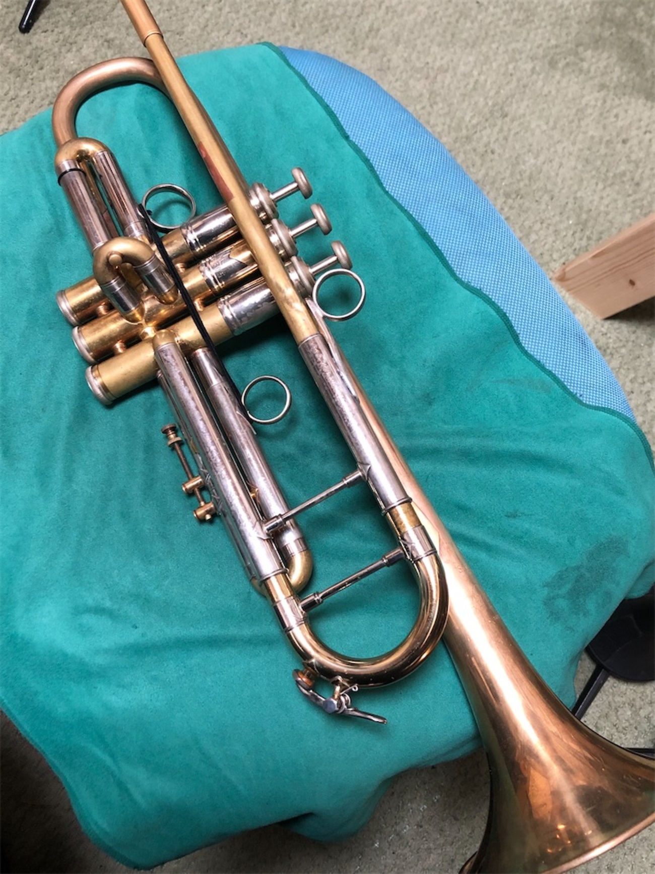 Vincent Bach トランペット ほうん 初期エルクハート 改造が残念